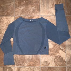 P’tula Long Sleeve Crop Top